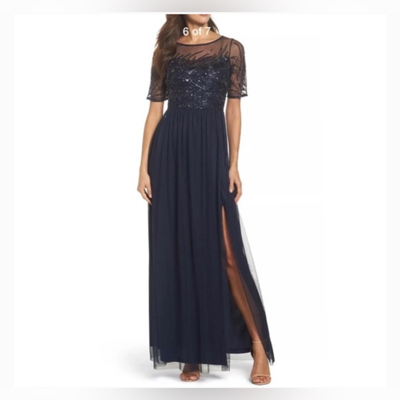 Adrianna Papell Dresses & Skirts - Navy Adriana Papell Formal Dress
